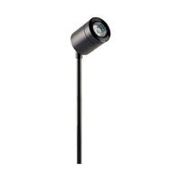 Collingwood SL220BK27MS SL220 5.7W IP65 Black LED Spike Light, 12 Degree Beam Angle, Mains Voltage, 2700K