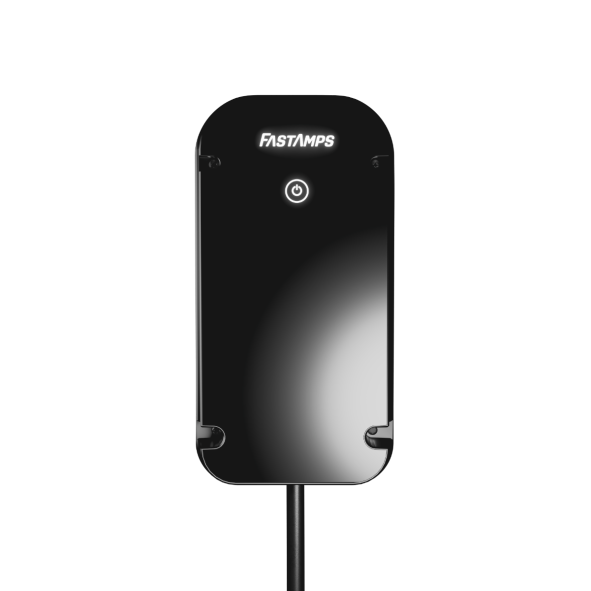 FastAmps A7-4-TBL Alpha7 Gen4 EV Charger 7.4kW (32A) Tethered 5m Black - westbasedirect.com