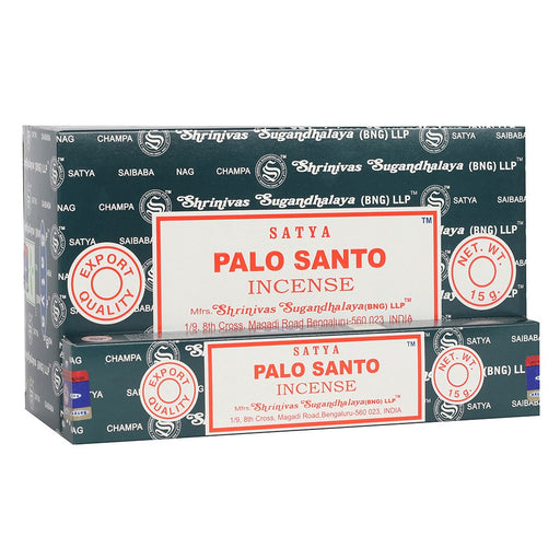 Satya Palo Santo 15g | Full Box (12x12) - westbasedirect.com