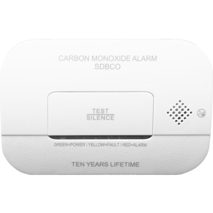 BG SDBCO Battery Carbon Monoxide Detector, 2x AA Batteries Included - westbasedirect.com