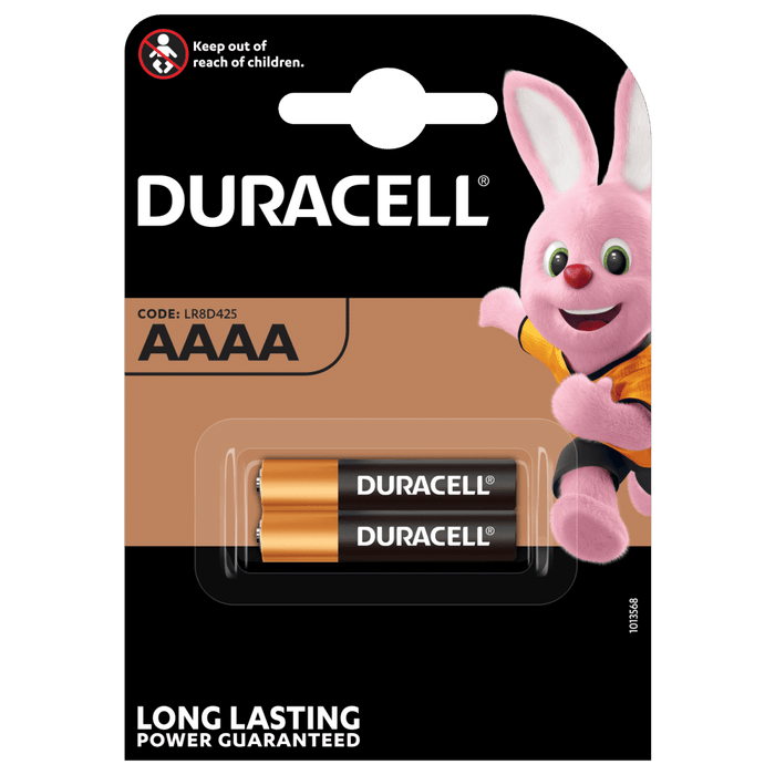 Duracell Specialty AAAA MN2500 LR61 Batteries | 2 Pack - westbasedirect.com