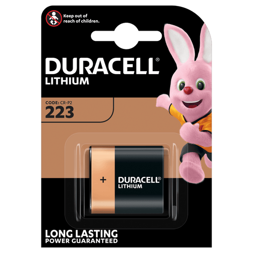 Duracell Photo Lithium Ultra 223 CRP2P | 1 Pack - westbasedirect.com