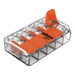 Wago 221-615 6mm² 5-Way Compact Splicing Connector - Transparent - westbasedirect.com