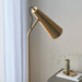 Endon 107528 Karna New 1lt Floor Warm antique brass plate 10W LED E27 (Required) - westbasedirect.com
