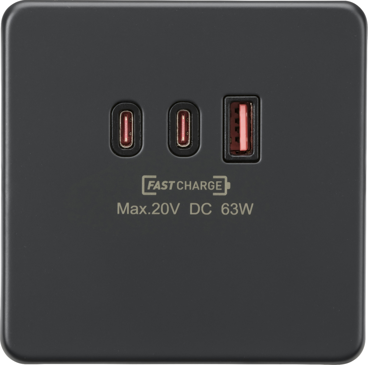 Knightsbridge 63W USB Wall Chargers
