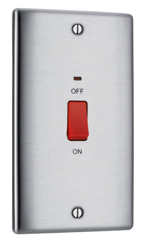 NBS72 Nexus Metal DP Double Plate + Neon Brushed Steel