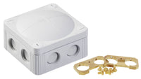 Wiska 308/5/EC/G COMBI A.C.E Kit 308/5 Junction Box + Earthing Bar - Light Grey