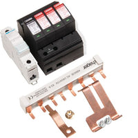 Hager JK101SPD Type 1 & 2 Surge Protection Kit for 125A TP&N Boards
