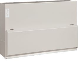 Hager VML910CURKPP 10 Way Split Load Dual 100A High Integrity 30mA RCD with 8x MCB Populated - westbasedirect.com