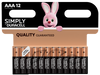 Duracell SIMPLY AAA LR03 | 12 Pack - westbasedirect.com