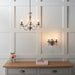 Endon 2030-3AN Bernice 3lt Pendant Antique brass plate 3 x 60W E14 candle (Required) - westbasedirect.com