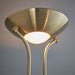Endon ROME-AN Rome 2lt Floor Antique brass plate & opal glass 230W R7s tungsten (117mm) & 33W G9 clear capsule (Required) - westbasedirect.com