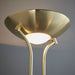 Endon ROME-SB Rome 2lt Floor Satin brass plate & opal glass 230W R7s tungsten (117mm) & 33W G9 clear capsule (Required) - westbasedirect.com