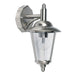 Endon YG-861-SS Klien 1lt Wall Polished stainless steel & clear pc 60W E27 GLS (Required) - westbasedirect.com