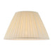 Endon CARLA-18 Carla 1lt Shade Cream fabric 60W E27 or B22 GLS (Required) - westbasedirect.com