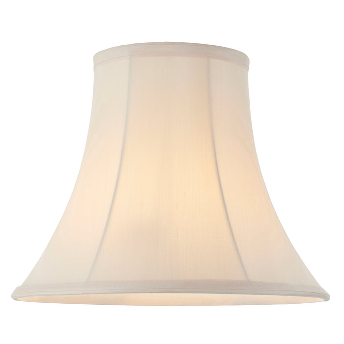 Endon CARRIE-12 Carrie 1lt Shade Cream fabric 60W E27 or B22 GLS (Required) - westbasedirect.com