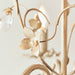 Endon LULLABY-3CR Lullaby 3lt Pendant Cream/br gold paint & clear/pearl acrylic 3 x 60W E14 candle (Required) - westbasedirect.com