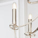 Endon WHISTLE-6NI Whistle 6lt Pendant Nickel plate 6 x 60W E14 candle (Required) - westbasedirect.com
