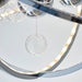 Endon MUNI-CH Muni 1lt Pendant Chrome plate with clear & chrome glass 8.53W LED (SMD 2835) Warm White - westbasedirect.com
