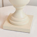 Endon MARSHAM-TLIV Marsham 1lt Table Ivory painted wood & ivory fabric 40W E14 candle (Required) - westbasedirect.com