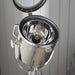 Endon EH-NAUTICAL-FL Nautical 1lt Floor Polished nickel plate & black paint 40W E27 GLS (Required) - westbasedirect.com