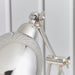 Endon EH-RASKIN-TL Raskin 1lt Table Polished nickel plate 40W E14 candle (Required) - westbasedirect.com