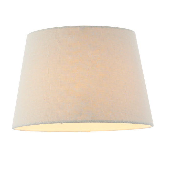Endon CICI-10IV Cici 1lt Shade Ivory linen mix fabric 60W E27 or B22 GLS (Required) - westbasedirect.com