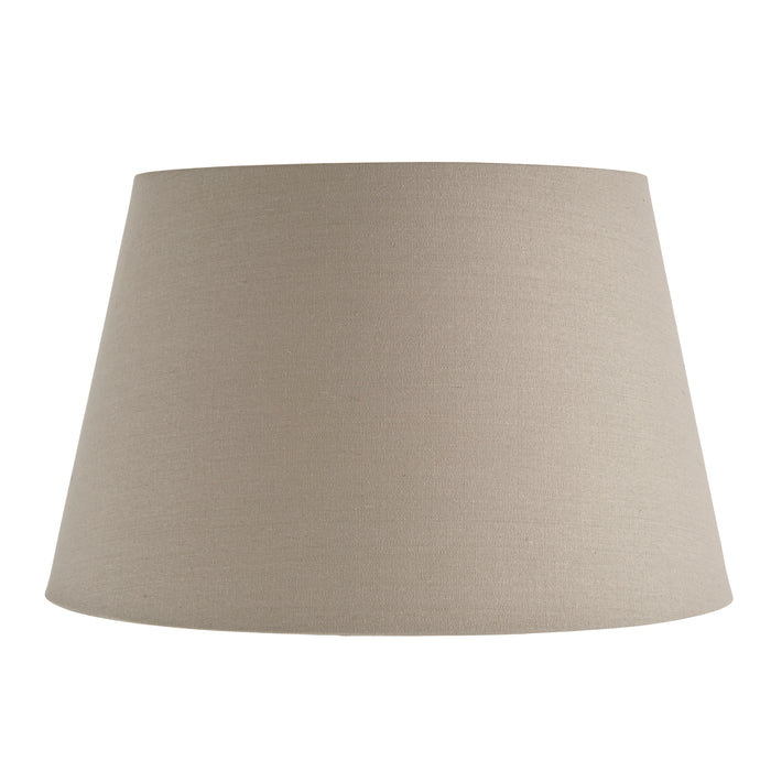 Endon CICI-18GRY Cici 1lt Shade Grey linen mix fabric 60W E27 or B22 GLS (Required) - westbasedirect.com