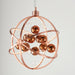Endon MUNI-CO Muni 1lt Pendant Copper plate with clear & copper glass 8.53W LED (SMD 2835) Warm White - westbasedirect.com
