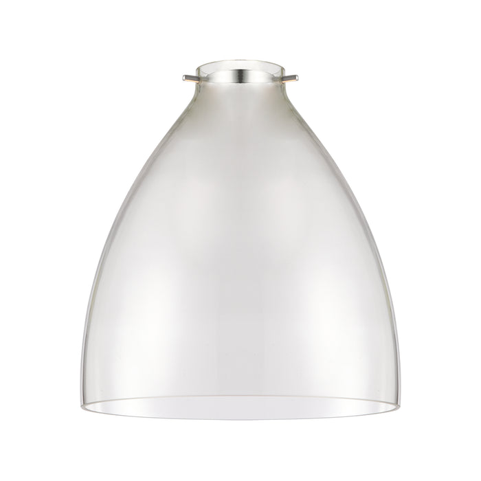 Endon 60874 Elstow 1lt Pendant easyfit Clear glass & chrome plate 60W E27 or B22 GLS (Required) - westbasedirect.com