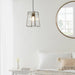 Endon 60892 Beaumont 1lt Pendant easyfit Clear glass & antique brass plate 60W E27 or B22 GLS (Required) - westbasedirect.com