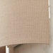 Endon 70335 Obi 1lt Wall Natural linen 40W E27 GLS (Required) - westbasedirect.com