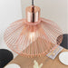 Endon 72813 Kimberley 1lt Pendant Copper plate 60W E27 GLS (Required) - westbasedirect.com