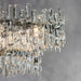 Endon 76436 Maya 12lt Pendant Chrome plate & clear glass 12 x 40W E14 candle (Required) - westbasedirect.com