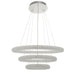 Endon 76484 Neve 1lt Pendant Clear crystal & chrome plate 95W LED (SMD 2835) Warm White - westbasedirect.com