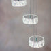 Endon 76486 Prisma 16lt Pendant Chrome plate & clear crystal 16 x 4.06W LED (SMD 2835) Cool White - westbasedirect.com