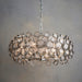 Endon 76508 Marella 6lt Pendant Bright nickel plate & clear glass 6 x 7W LED E14 (Required) - westbasedirect.com