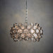 Endon 76509 Marella 4lt Pendant Bright nickel plate & clear glass 4 x 7W LED E14 (Required) - westbasedirect.com