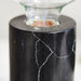 Endon 76609 Otto 1lt Table Black marble 60W E27 GLS (Required) - westbasedirect.com