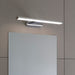 Endon 76657 Moda 1lt Wall Chrome effect & frosted plastic 8W LED tape module (SMD 2835) Daylight White - westbasedirect.com