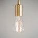Endon 76983 Rubens 1lt Floor Satin brass plate 60W E27 GLS (Required) - westbasedirect.com
