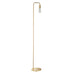 Endon 76983 Rubens 1lt Floor Satin brass plate 60W E27 GLS (Required) - westbasedirect.com