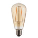 Endon 77107 E27 LED filament pear 1lt Accessory Amber glass 2W LED E27 Warm White - westbasedirect.com