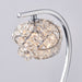 Endon 77568 Talia 1lt Table Chrome plate & clear crystal 28W G9 clear capsule (Required) - westbasedirect.com