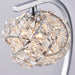 Endon 77568 Talia 1lt Table Chrome plate & clear crystal 28W G9 clear capsule (Required) - westbasedirect.com