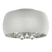 Endon 78696 Eclipse 3lt Flush Chrome plate glass & clear glass 3 x 3W LED G9 (Required) - westbasedirect.com