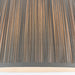 Endon 79626 Freya 1lt Shade Charcoal grey silk 60W E27 or B22 GLS (Required) - westbasedirect.com