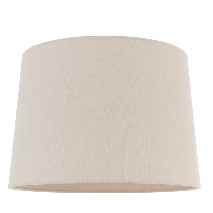 Endon 79642 Mia 1lt Shade Natural linen 60W E27 or B22 GLS (Required) - westbasedirect.com
