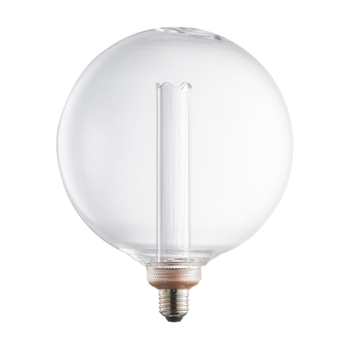 Endon 80168 Globe 1lt Accessory Clear glass 2.8W LED E27 Warm White - westbasedirect.com