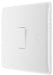 BG 812 White Round Edge Single Light Switch 10A (5 Pack) - westbasedirect.com